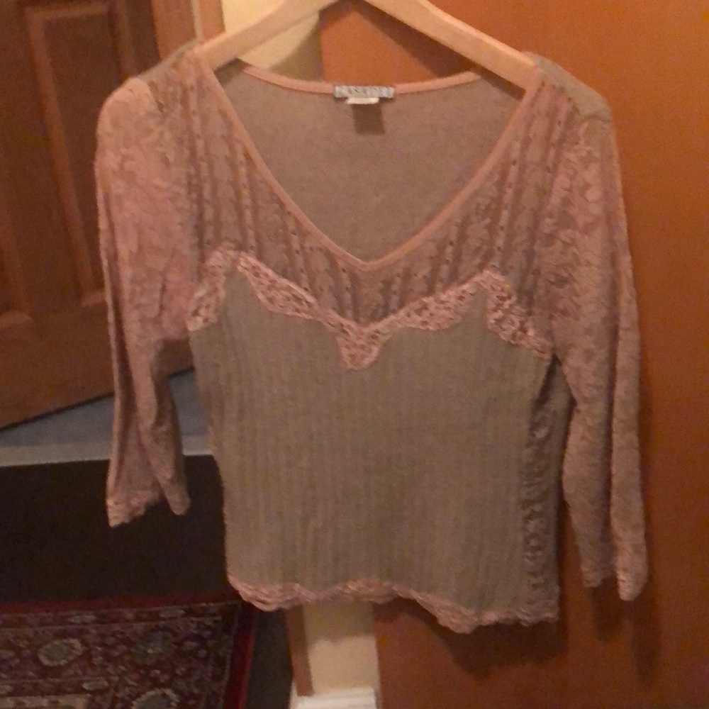 Cashmere and silk sweater